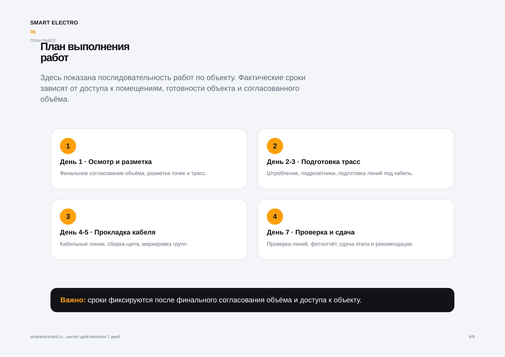Пример документа Smart Electro, лист 6